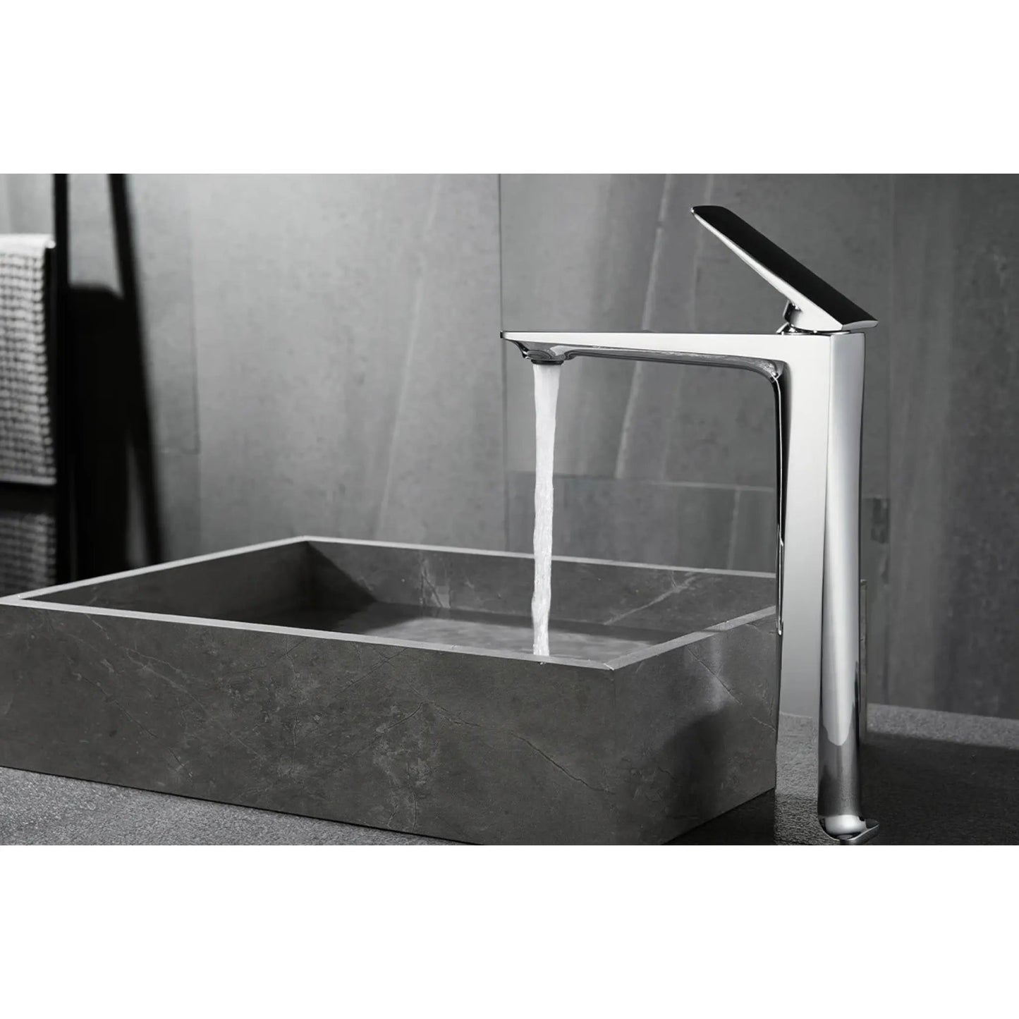 Mitigeur Lavabo Haut Oberoi | 3 Finitions + Laiton Massif + Céramique | ROBINETTERIEPRO