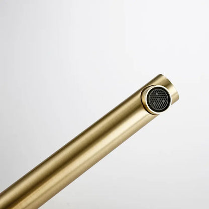 Mitigeur Lavabo Or Brossé Duja | Laiton + Cartouche Céramique + Garantie 5 ans | ROBINETTERIEPRO