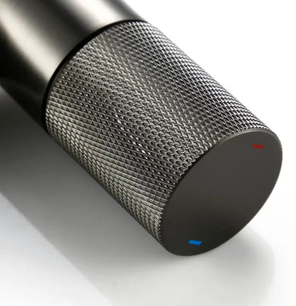 Mitigeur Lavabo Anthracite Mat Eden | Laiton + Mousseur Éco + Garantie 5 ans | ROBINETTERIEPRO