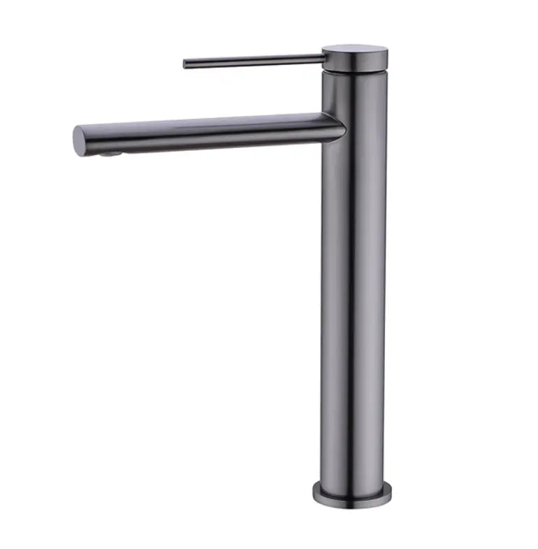 Mitigeur Lavabo Haut Anthracite Mat Tamarin | Laiton + Mousseur Éco + Garantie 5 ans | ROBINETTERIEPRO