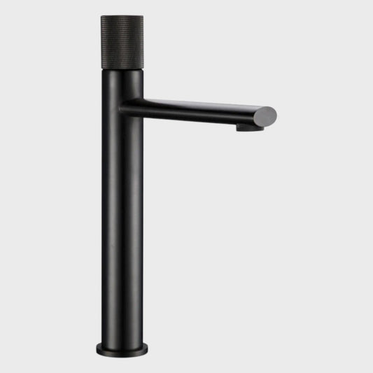 Mitigeur Lavabo Haut Anthracite Mat Eden | Laiton + Bec Élancé + Garantie 5 ans | ROBINETTERIEPRO