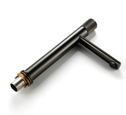 Mitigeur Lavabo Haut Anthracite Mat Eden | Laiton + Bec Élancé + Garantie 5 ans | ROBINETTERIEPRO