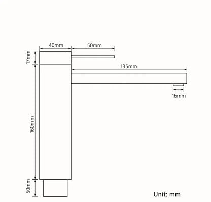Mitigeur Lavabo Or Brossé Duja | Laiton + Cartouche Céramique + Garantie 5 ans | ROBINETTERIEPRO