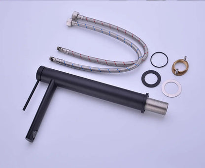 Mitigeur Lavabo Haut Duja | 4 Finitions + Laiton Massif + Bec Élancé | ROBINETTERIEPRO