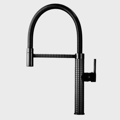 Mitigeur Cuisine Texturé Equinoxe | Douchette Extractible + Bec 360° + Garantie 10 ans | ROBINETTERIEPRO