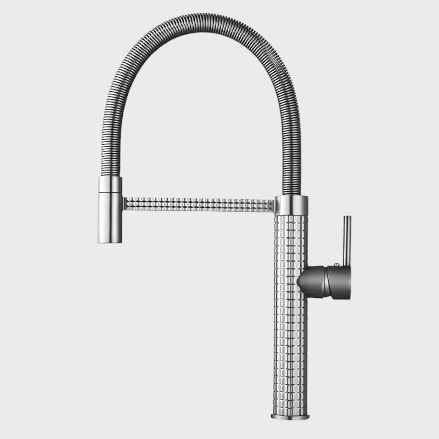 Mitigeur Cuisine Texturé Equinoxe | Douchette Extractible + Bec 360° + Garantie 10 ans | ROBINETTERIEPRO